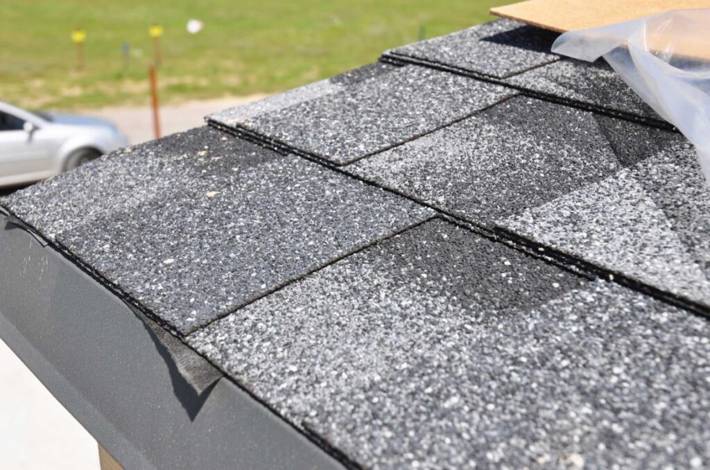 granule loss on asphalt shingle