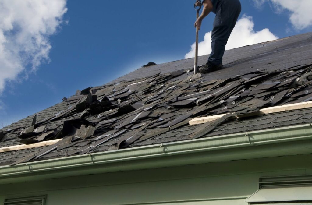 roof replacement project in Oklahoma