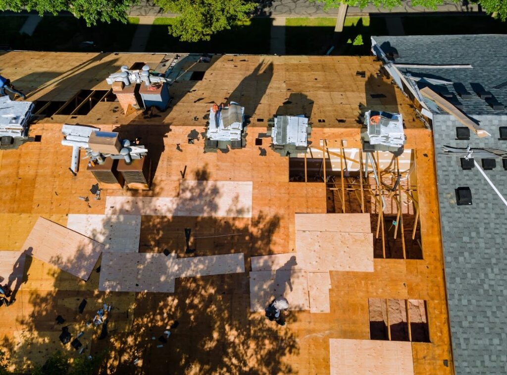 storm damage roof repair in Oklahoma City