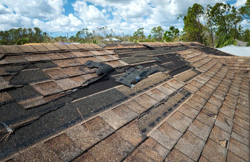 storm damage roof wear in Oklahoma