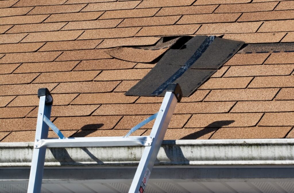 storm damage roof insurance claim in Oklahoma